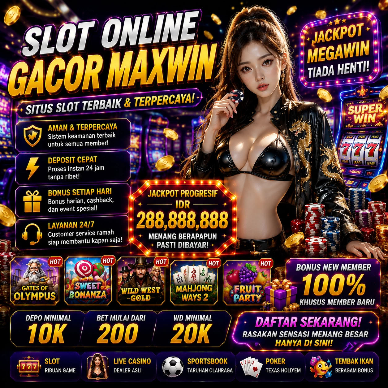 Main tkp188t.com Menang Jackpot Besar